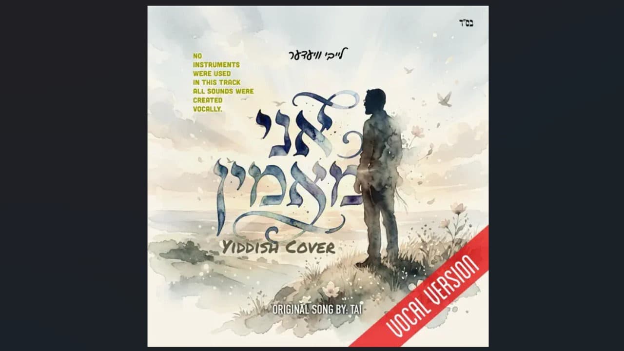Leiby Wieder - Ani Maamin (Yiddish Cover - Vocal)
