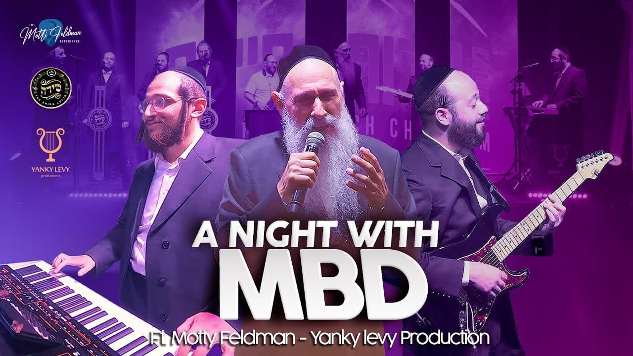 Mordechai Ben David Ft. Motti Feldman & Yanky Levy Production - A Night With MBD