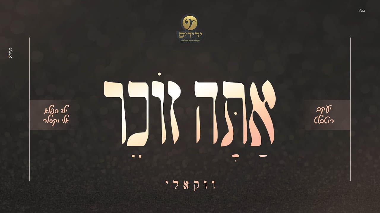 Yaakov Rotblatt & Child Solo Eli Waxler - Ata Zocher (Vocal)