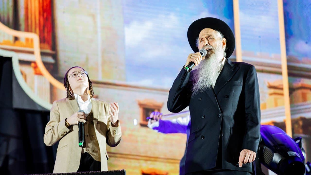 Mordechai Ben David & Bentzy Kletzkin - Ani Maamin (Live)