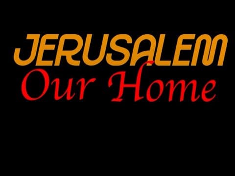 Jerusalem Our Home - Live Performance | Chesky Schwartz Productions