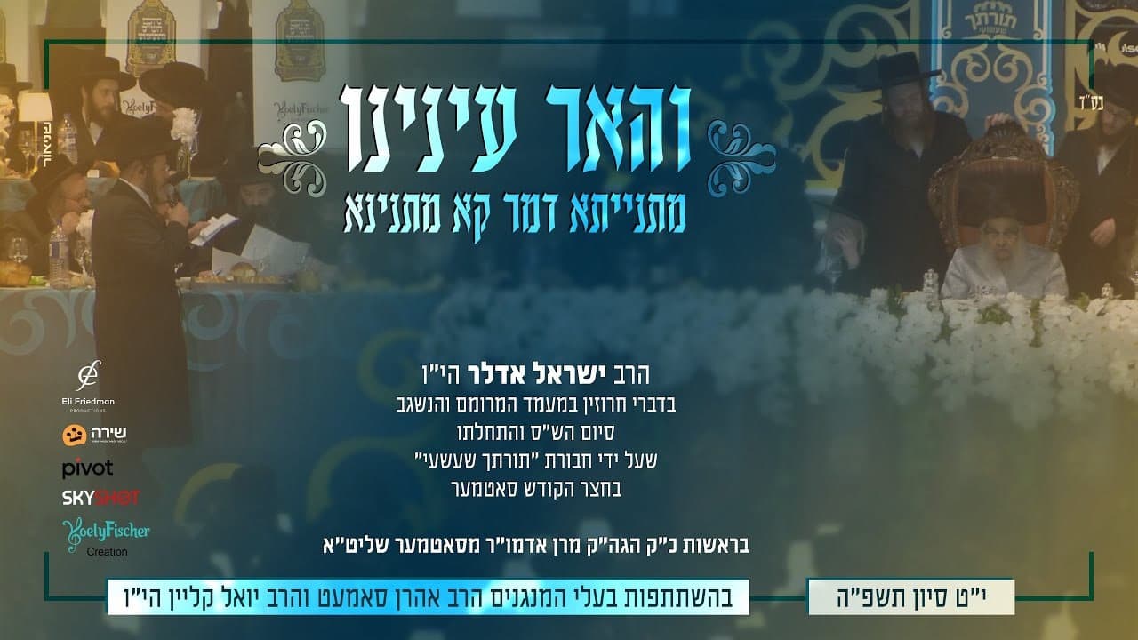Yisroel Adler - V'haer Eineinu (Live)
